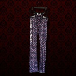 💜Namilia x DOLLS KILL CUM & PLAY Flare Thong Pants - NWT🩷